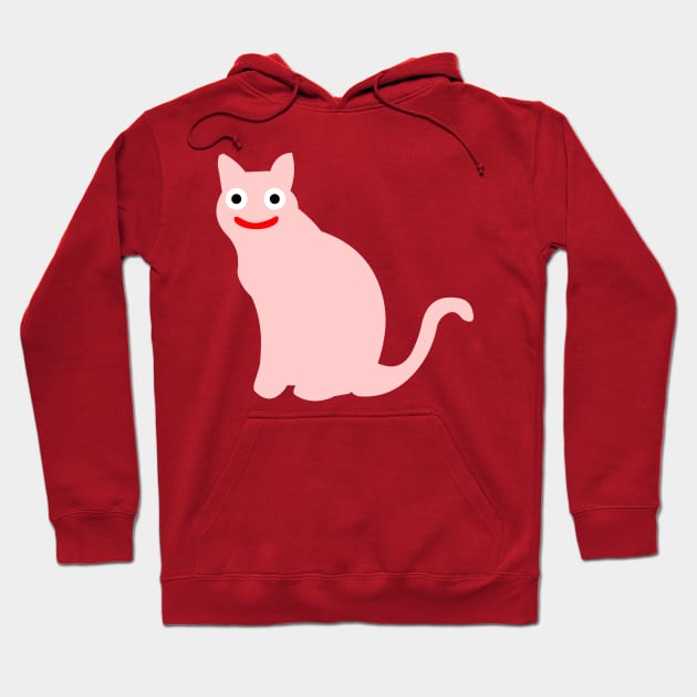 WEIRED CAT Hoodie by MoreThanThat